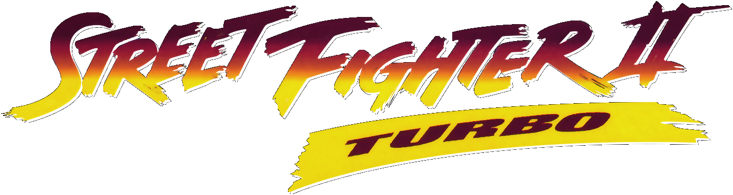 Street Fighter II Turbo logo for Super Famicom